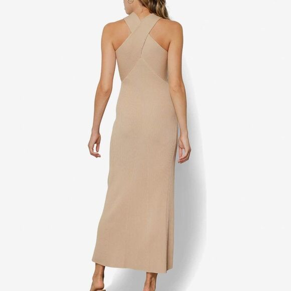 Line and Dot Dre Crisscross Midi Dress - Medium - Picture 2 of 12